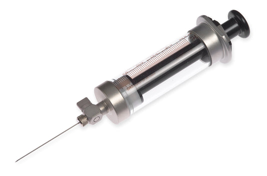 25 mL, Model 1025 SL Syringe, Large Removable Needle, 22 ga, 2 in, Point Style 2