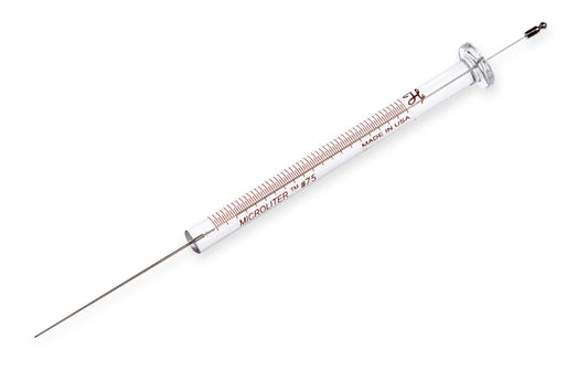 5 µL Microliter Agilent Autosampler Syringe Model 75 N, Cemented Needle, 23s gauge, 1.71 in, Point Style AS