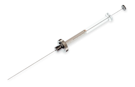 5 µL, Model 75 N Perkin Elmer Syringe, Cemented Needle, 0.63 mm, 70 mm, Point Style 3