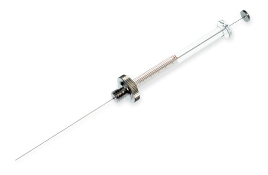 5 µL, Model 75 N Perkin Elmer Syringe, Cemented Needle, 0.47 mm, 70 mm, Point Style 3