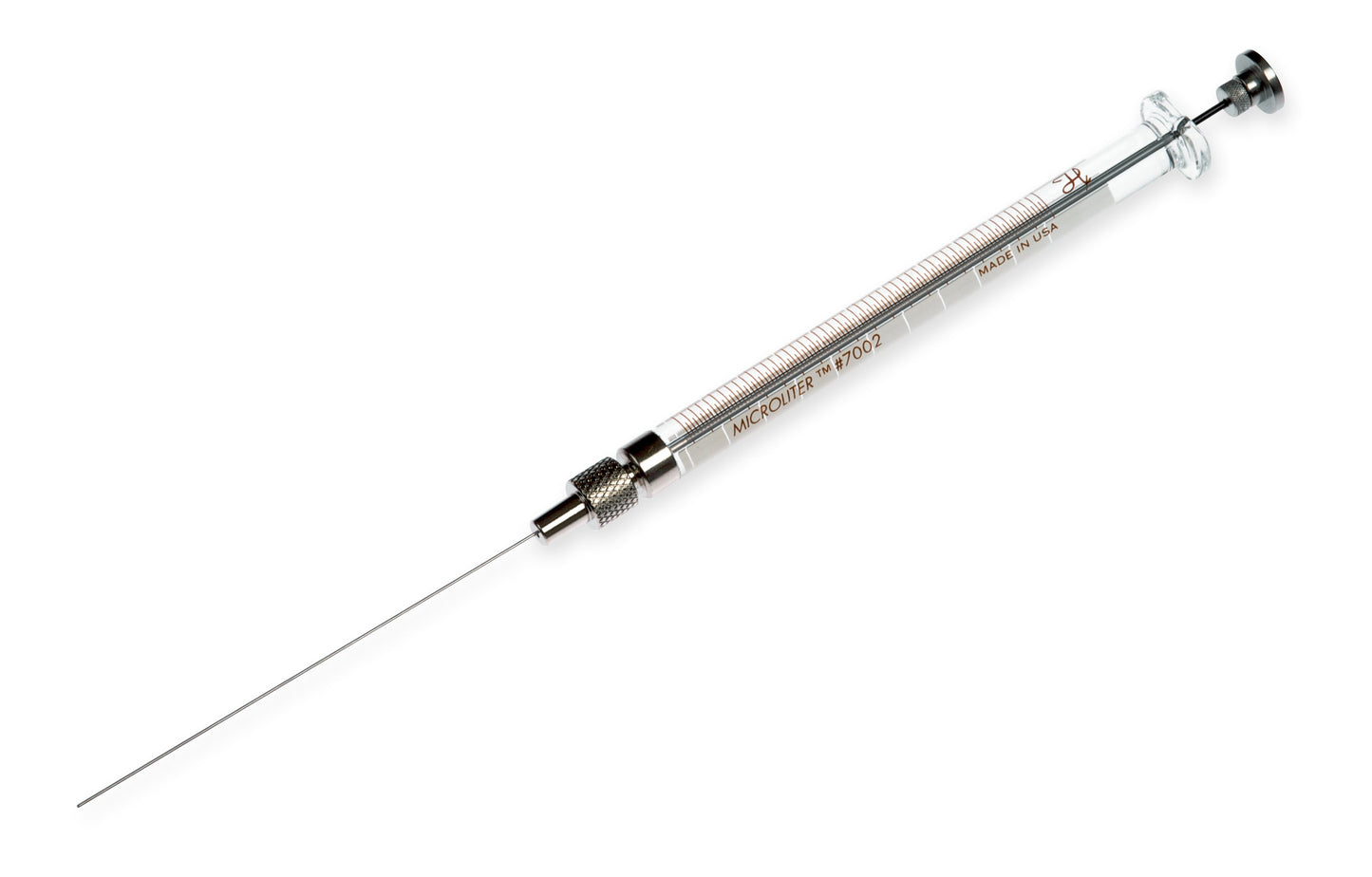 2 µL, Model 7002 KH Syringe, Knurled Hub Needle, 25 ga, 2.75 in, Point Style 3