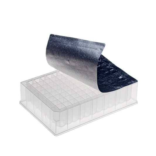 SecureSeal™ Heat Sealing Film, Pierceable, Aluminum, 100/pk