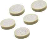Frit, 2.6mm x 5µm, PEEK-Encased Titanium , 0.2" x 0.062" Thick
