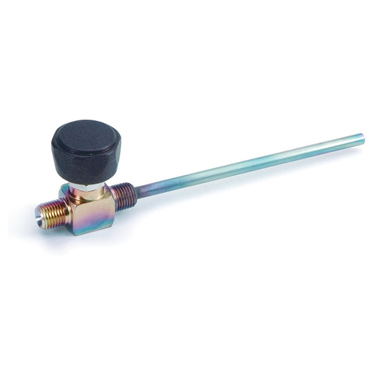 1/4" Male NPT x 1/4" Male NPT w/ 5 1/4" Dip Tube Sample Cylinder Valve, 3500 psig DOT Pressure Rating, Sulfinert Treated