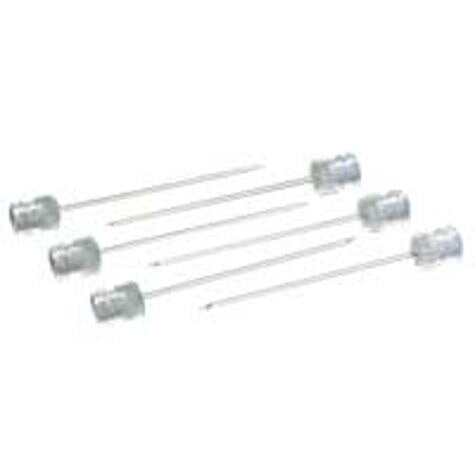 Syringe Needle, Hamilton LT/TLL (Kel-F/26s/2"/2pt), for Luer Lock Syringes, Gas-Tight, 6/pk