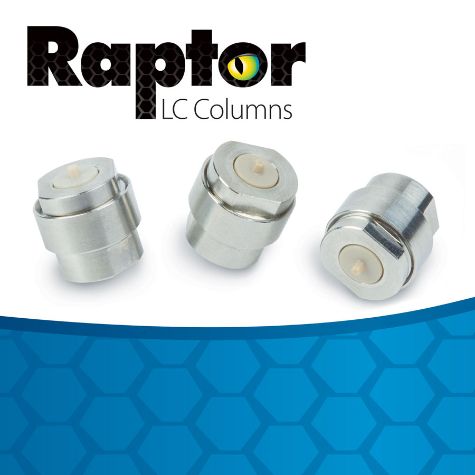 Raptor C8 EXP Guard Column Cartridge, 2.7 µm, 5 x 4.6 mm, 3/pk