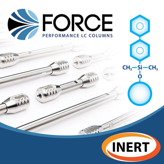 Force Inert Biphenyl 3 µm 100 x 2.1 mm HPLC Column