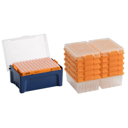 Image of TipOne® RPT Starter System, 10 µL XL Low Retention, Natural, Graduated, Includes Ten Racks of Tips and 2 Packages of Refill Wafers (Total 2880 Tips). Non-Sterile