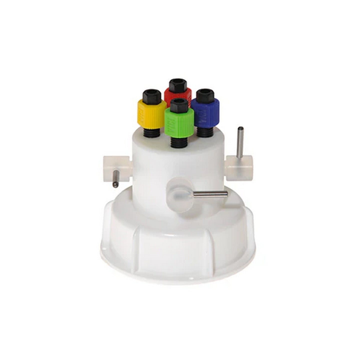 Safety Cap, GL45, 4 Ports, with Valves
