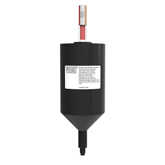 Safety Exhaust Filter, with Breakthrough Detector, For VICI Caps Or VICI Safety Caps