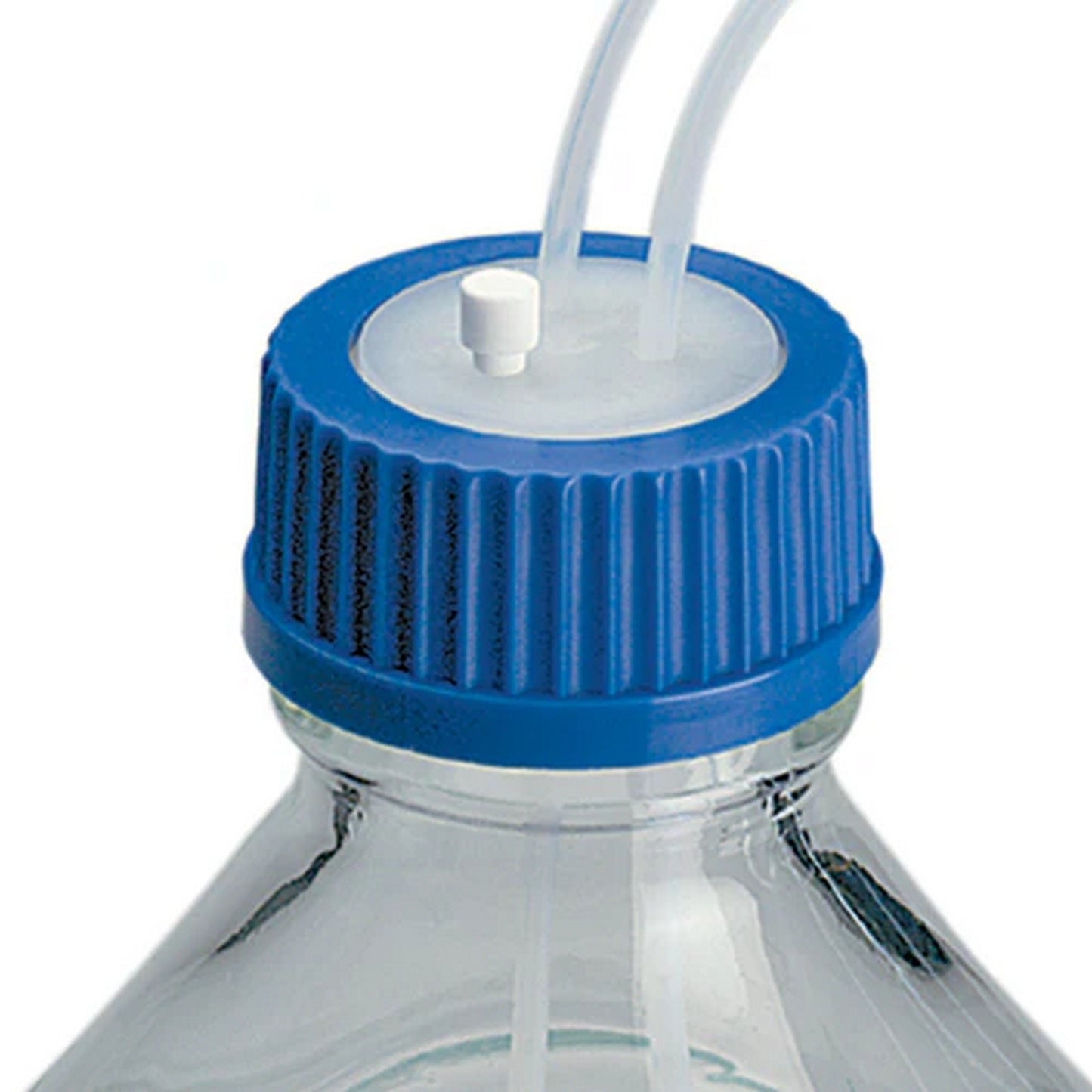 Eco Cap Kit, GL45, ETFE, with 1L Safety-Coated Glass Bottle