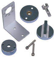 Closemount mounting hardware kit, manual, W/UW 2 Position, 10-14 Ports, unthreaded mounting holes