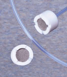 Mobile phase filter, Cheminert, for 1/8" OD tubing, 10µm Ti frit, PTFE