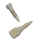 Plug, 1/32", 0.49" long nut, high pressure, SS