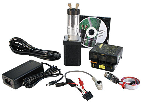 Pump, M6, E3/P, 100uL, Sapphire/PTFE, .040, and Stepper Motor, SS Body