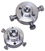 Manifold pipe adaptor, one 1/8" female NPT to three 1/16" ZDV fittings, 1.0mm bore, SS
