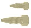 Fitting, PEEK Ht, 10-32, 1/16" One-Piece, Hex-Head Sh Natural, 10,000 PSI, Incl ZNFT