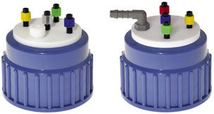 Waste Cap, B83, 5 Ports Includes Nuts, Ferrules And Plug 1/4"