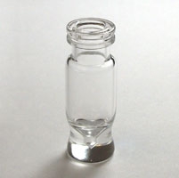 CHROMSPEC 1.2mL Snap Top High Recovery Wide Mouth Vials - Clear Glass