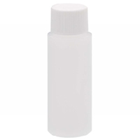 White High-Density Polyethylene Bottles