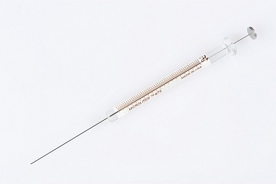 1.2 µl, Model 7701.2 KH CTC Syringe (6.6 mm), C-Line, Knurled Hub Needle, 26 Gauge, Point Style AS