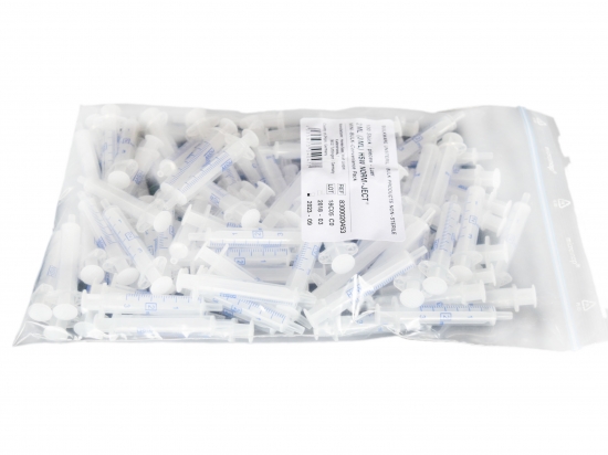 HSW 2-Piece Luer Lock Syringes, BULK, Non-Sterile