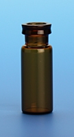 CHROMSPEC 12x32mm Snap Seal Vial, 11mm Crimp - Amber Glass