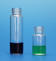 20mL Screw Thread Headspace Vials with Flat Bottoms - Clear Glass