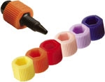 Color-Sleeve Fingertight Adapters