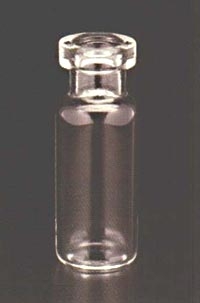 CHROMSPEC 12x32mm Standard Opening Crimp Top Vials, 11mm Crimp - Clear Glass