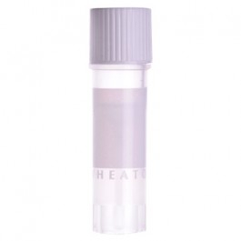0.5 mL Sterile CryoELITE Vial with Patch and White Cap (Case 500)