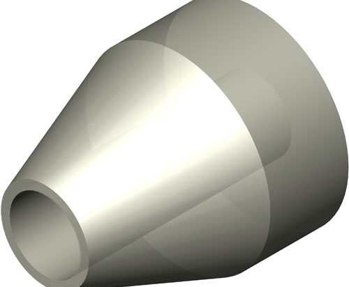 Inverted Cones for 1/16" OD Tubing