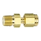 SilcoSteel-CR Fittings -  NPT Male Connector