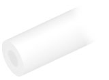 PTFE Tubing, Natural, 1/16" OD, Sold in Feet