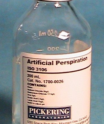 Buffered ISO 3160 Artificial Perspiration with Pyruvic Acid 