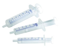 Syringe, All-Plastic Luer Slip, 1mL, Sterile