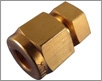Capping: Brass Compression Cap (Swagelok) and Heavy Duty PTFE Ferrules
